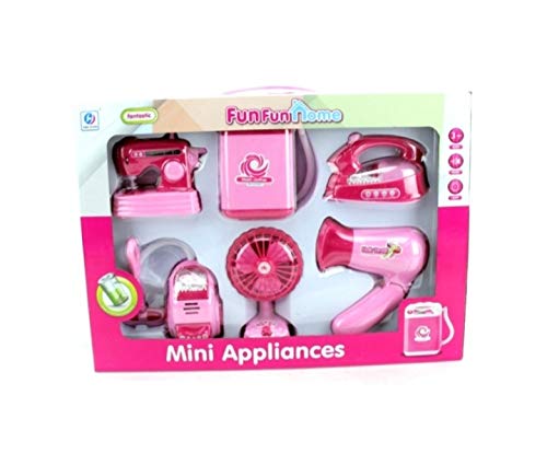 E-Chariot Mini Appliances Household Toy Set of 6 E-Chariot Mini Appliances Household Toy Set of 6