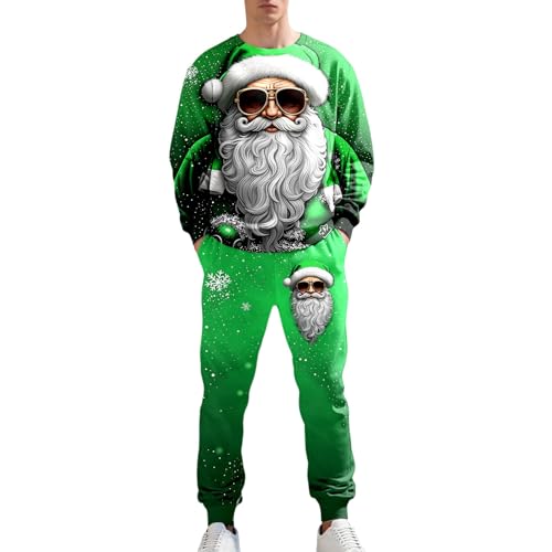 Ensemble homme imprimé Père Noël idée cadeau de fin d'année