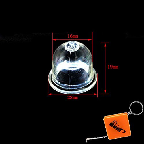 HURI 10x brandstofpomp carburateur primer pomp voor kettingzaag motorzagen Blowers Trimmer trimmer 22mm Vervangt ZAMA… - Afbeelding 3