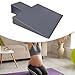 predolo Pilates Wedge Block for Home Use, Large Brick for Exercise and Muscle Training, Black