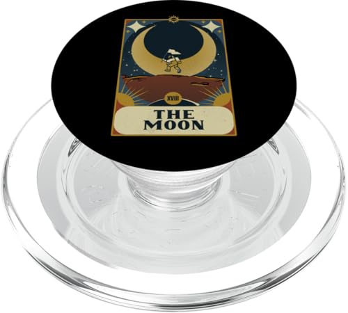Astronauta La Luna Astronomía Tarot Cartas Leer Bruja Esotérica PopSockets PopGrip para MagSafe