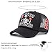 Embroidery Trucker Hat Cute “No Hard Feelings Dad Hat Mesh Skeleton Baseball Caps for Men Women Youth
