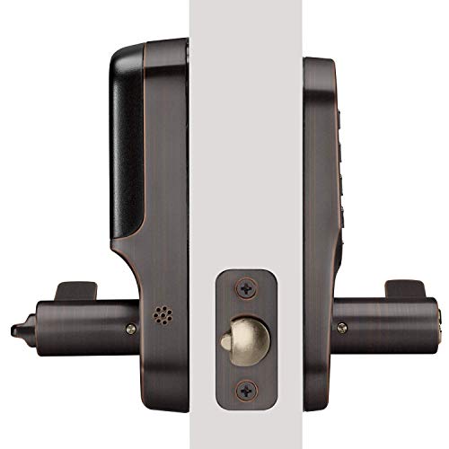 Image of Yale Assure Lever, Touchscreen Keypad Door Lever (for Doors with no deadbolt) - Keyless Entry with pin Code Unlocking and one-Touch or Auto-Locking - Oil Rubbed Bronze