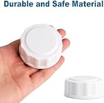 3 Pcs Travel Bottle Caps for Philips Avent Wide-Mouth Glass Plastic Baby Bottle Lids Cover Replacement