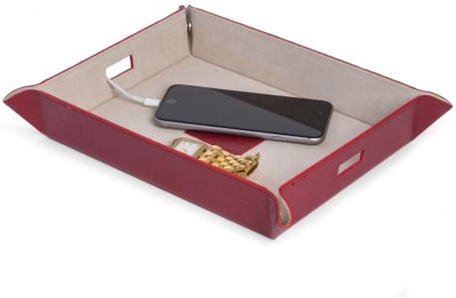 Bey-Berk Leather Valet Charging Station