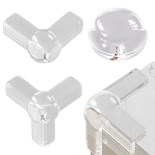 💎【Materiale di alta qualità】 Realizzato in PVC morbido e resistente, questo set di protezioni è sicuro per i bambini e privo di sostanze chimiche nocive. La trasparenza del materiale lo rende discreto, mantenendo l’estetica dei tuoi mobili intatta senza compromettere la protezione.