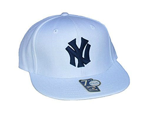 New York Yankees Gorra Talla 7 1/2 Blanca miniatura 1