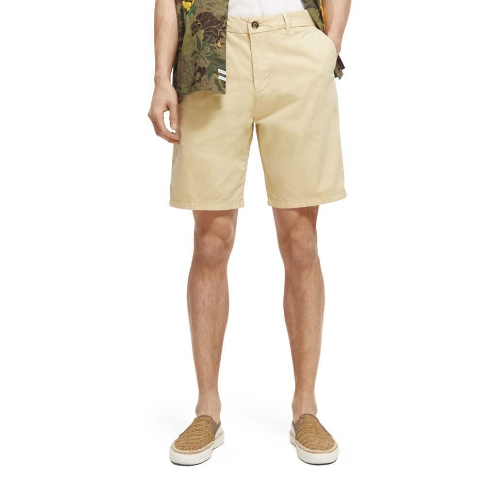 Scotch & Soda Men's Stuart-Chino Short, Sand, 31W