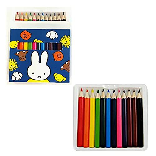 Amazon | ミッフィー ミニ色鉛筆 【12色】 4438 クツワ MF658 | 色鉛筆