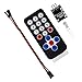 DWEII 6 Sets Infrared IR Wireless Remote Control Module Kits DIY Kit HX1838 for Arduino Raspberry Pi
