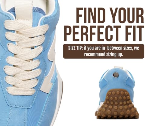 Image of Project Cloud Trendy Fashion Sneakers for Women 2026 - Memory Foam and Non-Slip Comfortable Casual Ladies Shoes for Womens Fashion Sneakers - Lightweight Lace-up Shoes (Lecco)