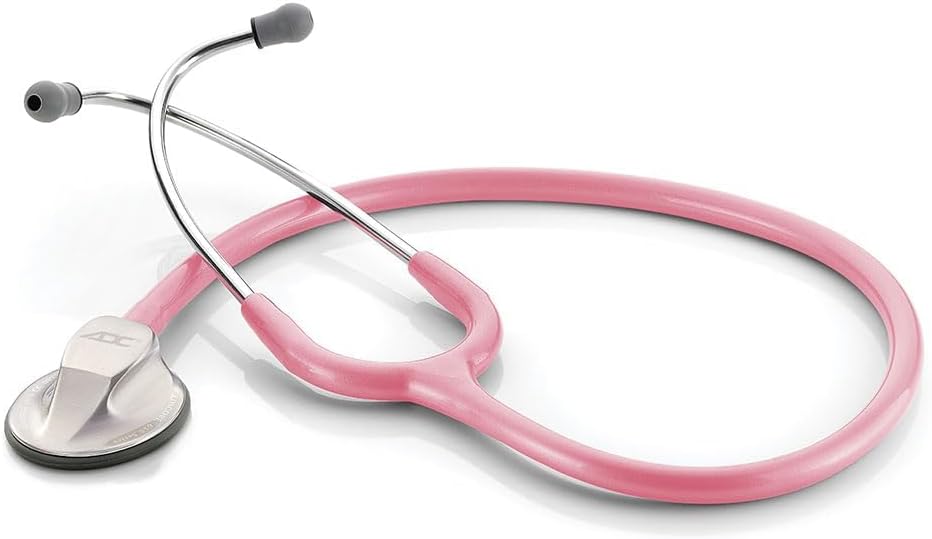 ADC Adscope 615 - Platinum Stethoscope - Metallic Pink