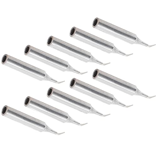 Image of Jeanoko Soldering Iron Tip, Solder Station Iron Tips Universal Proof for Precise Circuit Board Soldering Tips Solder Tips(IS Type(Elbow Head))
