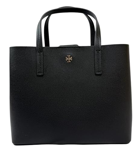 Image of Tory Burch Women's Blake Small Tote Bag (Black /Devon Sand)