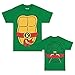 Teenage Mutant Ninja Turtles TMNT Raphael Costume T-Shirt-XX-Large