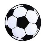 Soccer Ball Embroidered Iron On Patch Applique Football Sport Jean Cap Uniform Logo