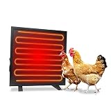 BNANDXC Chicken Coop Heater 130°F/200 Watts,2022 Upgraded Safe Chicken Coop Heater Radiant Heat Chic
