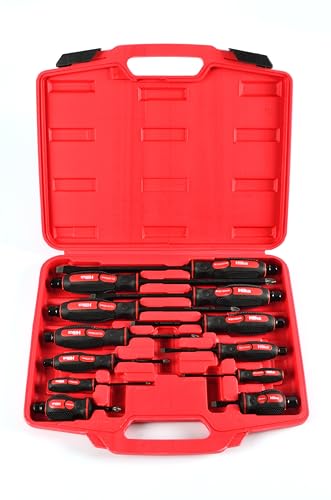 Hilka 37999912 Pro Craft High Impact Screwdriver Set - Orange (12-Piece)