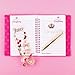 Make It Real Juicy Couture Boxed Journal Pen Set - Princess of Everything, Pink & Gold Glitter, w/Pen & Stickers, Diary for Girls Kids Tweens Teens