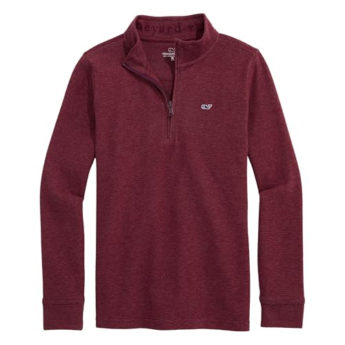 Image of vineyard vines Boys' Saltwater 1 /4 Zip (Toddler /Little Kid /Big Kid)
