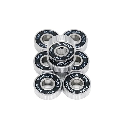 Roulement 608RS ABEC-9 haute vitesse à rainure profonde pour skateboard robuste