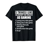 Video Games Lover And Burger Lover