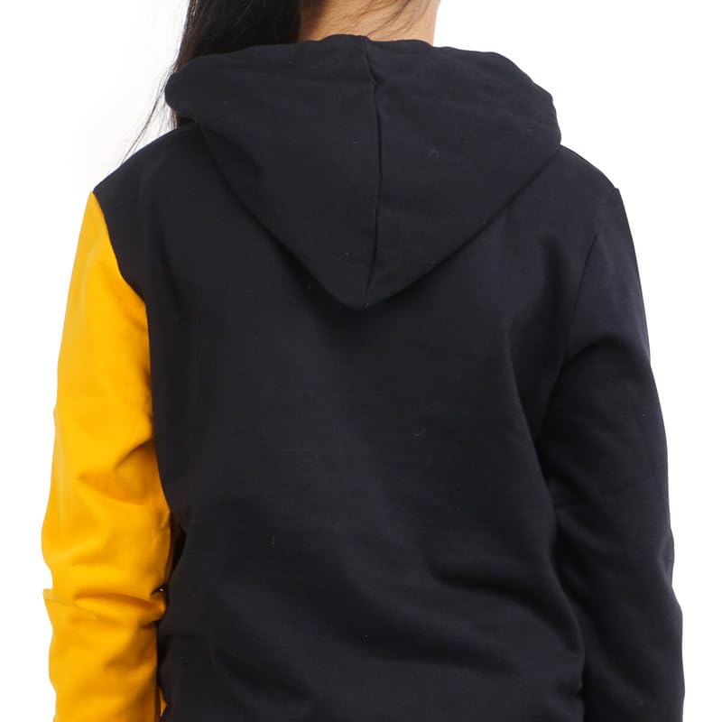 Image of Real Basics Girls Cotton Hooded Sweatshirt (Pack of 1)
