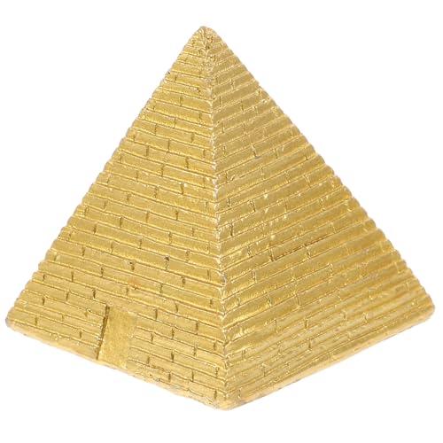 SOLUSTRE エジプト ピラミッド 彫像 ピラミッド モデル ヴィンテージ エジプト ピラミッド 置物 彫刻 古代 建物 模型 エジプト お土産 教育 小道具