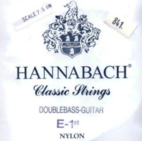 CUERDAS GUITARRA CONTRABAJO - Hannabach (841/MT 6S) (6 Cuerdas)