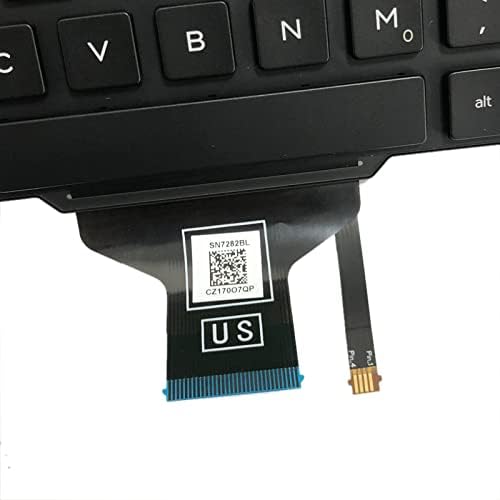 GinTai US Keyboard with Backlit Replacement for Dell Latitude 5400 5401 5411 3400 7400 Laptop RN86F 0RN86F (NOT Fit for Latitude 7400 2-in-1)