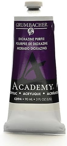 Grumbacher Academy Acrylic Colors (Dioxazine Purple) 2 pcs sku# 1835871MA