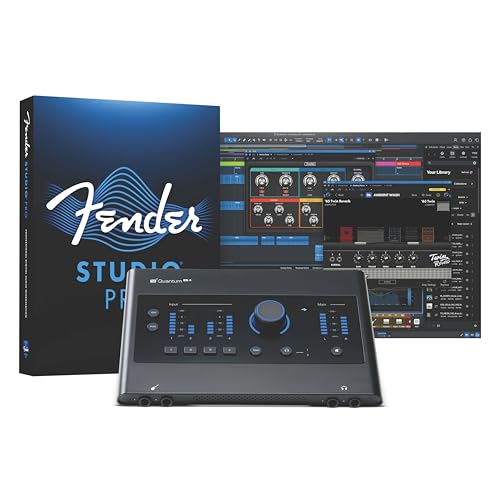 PreSonus Quantum ES 4 4 x 4, 24-bit / 192 kHz USB-C Audio Interface with Fender Studio Pro Software