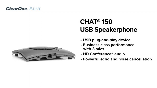 中古　ClearOnePC会議用スピーカーフォン Chat 150 USB 91pUQBuzfiL._UF350,350_QL80_.jpg