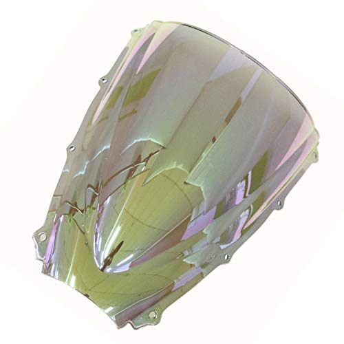 Double Bubble Motorbike Street Bike Windshield For Triumph Daytona 675 Se 2006 2007 2008 (Iridium) #TOP2