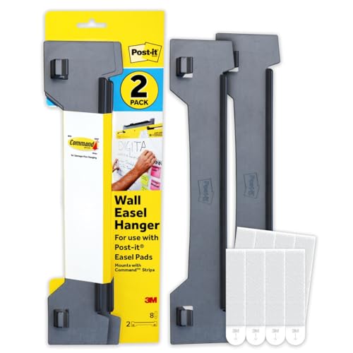 Post-it Easel Pad Wall Hangers for Post-it Super Sticky Easel