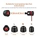12 Pieces Replacement Ear tips for Powerbeats 2 Powerbeats Pro Link Dream Premium Memory Foam Earbuds Tips Updated Dustproof Durable Noise Reducing Eartips for Most 5-6.3mm in-Ear Earphones (S/M/L)