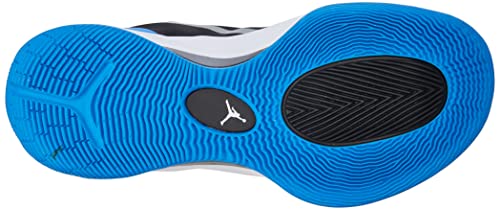 Nike Jordan Mens Zoom Separate White Black Photo Blue Basketball Shooes (White Photo Blue Black Metallic Silver, US Footwear Size System, Adult, Men, Numeric, Medium, 12)4