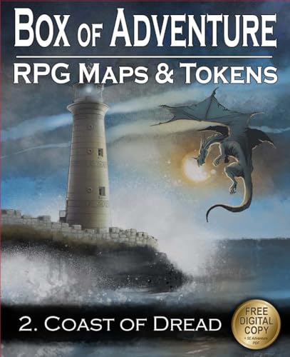 Box of Adventure: RPG Maps & Tokens - 2. Coast of Dread Caja de Aventura - Costa del Temor