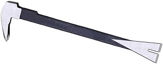 Multifunctional Nail Puller Heavy Duty Nail Remover Tool for Woodworking Mechanics and Carpenters Carbon Steel Pry Bar for Concrete Walls and Various Nails Hand Tools(Model 1)