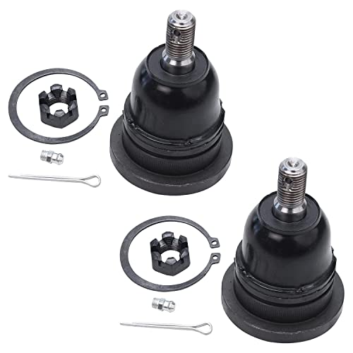Image of Detroit Axle - Front Lower Control Arm w /Ball Joints Inner Outer Tie Rods Upper Ball Joints Replacement for Nissan Frontier Xterra - 8pc Set