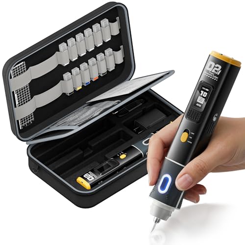 JAKEMY Cordless Ultrasonic Cutter Micro Fan/3 Cutting Modes 2 In 1 Wireless Ultrasonic Cutting Tool Knife Portable 35W Hot Knife for Plastic Cutting/Modelmaking/Woodcarving/Grinding/Hobby/Craft DIY