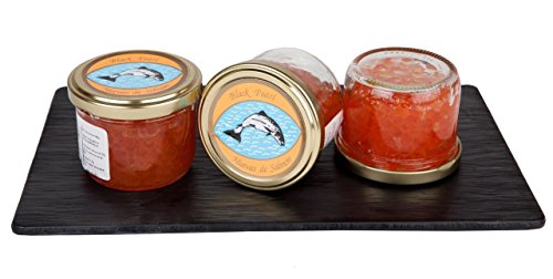 Huevas de salmón, 100 gramos