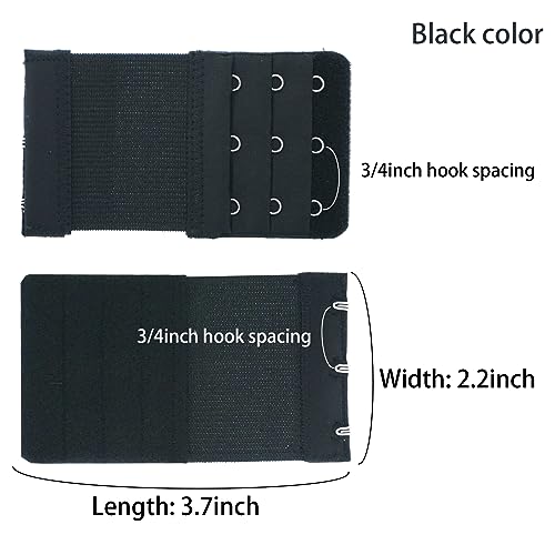 SAMGU Bra Extenders 3 Hooks Women's Soft Stretchy Bra Strap Extender Extension3