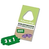 Futura-Shop – Schlupfwespen gegen Lebensmittelmotten mit 1 Karte à 3 Lieferungen – Nützlinge zur effektiven Bekämpfung von Motten in Lebensmitteln – 100% biologischer & giftfreier Mottenschutz