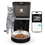 CYBERMIAM Distributeur Croquettes Automatique pour Chats Actifs et Propriétaires Pressés | Gamelle Innovante | Mangeoire Connectée Intelligente