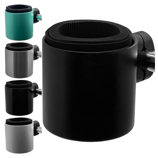 Kroozie Stealth Bike Cup Holder - The Ultimate Handlebar Accessory for Your Ride - Fits All Bikes, E-Bikes, Scooters & Keeps Your Cups Beverage Secure