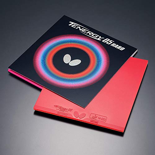 Butterfly Tenergy 05 Hard Table Tennis Rubber Table Tennis Rubber | 1.9 Mm Or 2.1 Mm | Red Or Black | 1 Inverted Table Tennis Rubber Sheet | Professional Table Tennis Rubber #TOP1