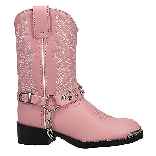 Durango Lil' Pink N Chrome BT568 Western Boot (Toddler/Little Kid/Big Kid)