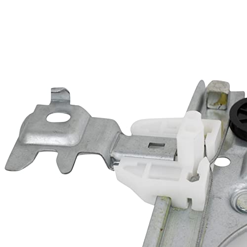 Image of TRQ Front Passenger Side Power Window Motor and Regulator Assembly One Touch Anti Pinch Compatible with 2008-13 Nissan Altima 2 Door CL32 Coupe