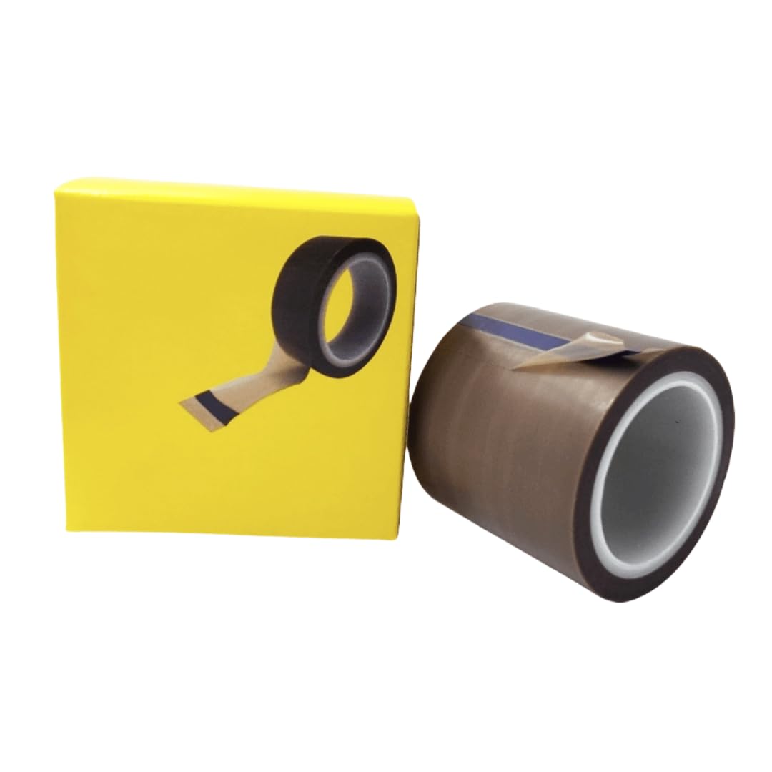 1 Stück 903UL PEFT-Bandrolle – hitze- und kältebeständiges PTFE-Dichtungsband for elektrische und optoelektronische Anwendungen, 10 m Länge,(0.18mmx50mm)